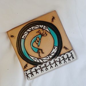 Kokopelli Southwestern Trivet